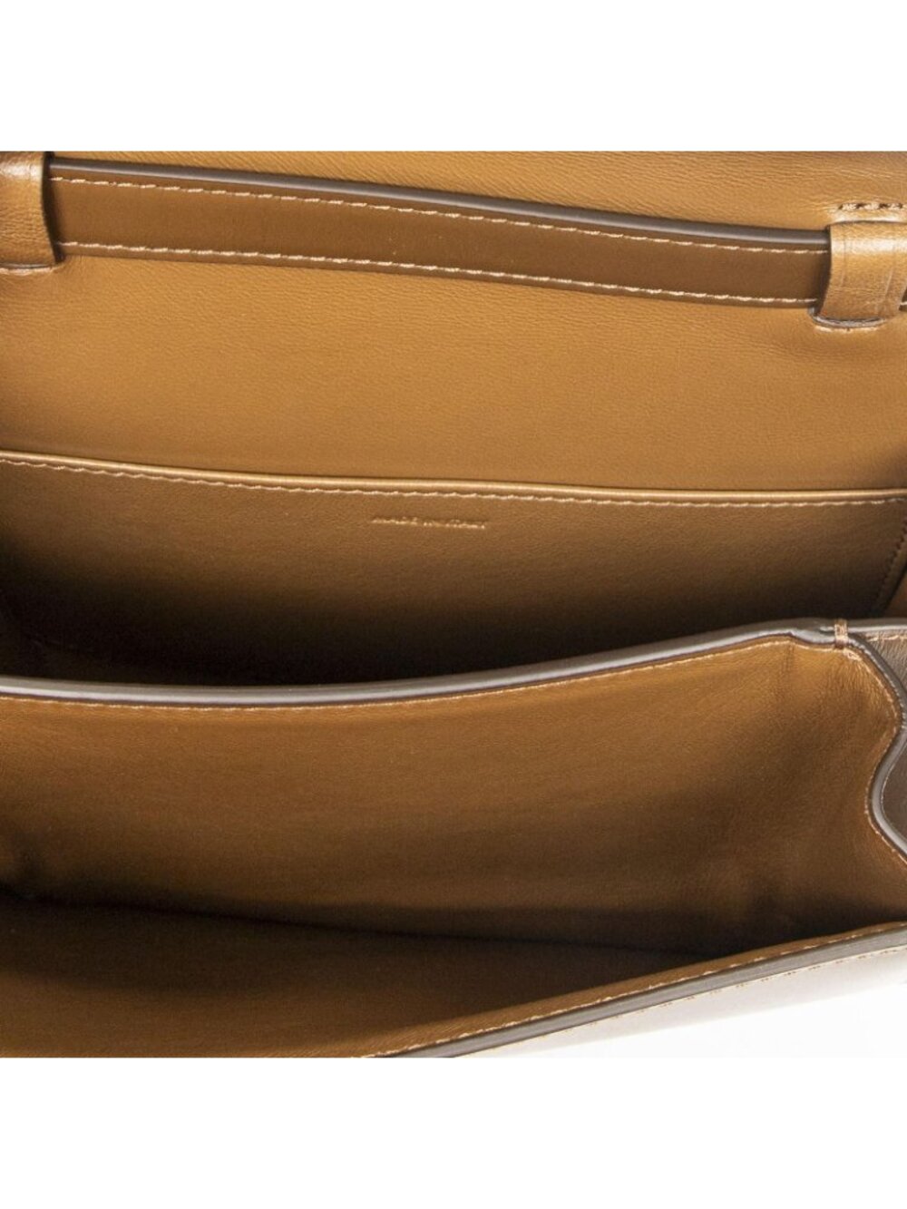 Celine Mini Classic Box Crossbody Brown Smooth Calfskin - Picture 9 of 10